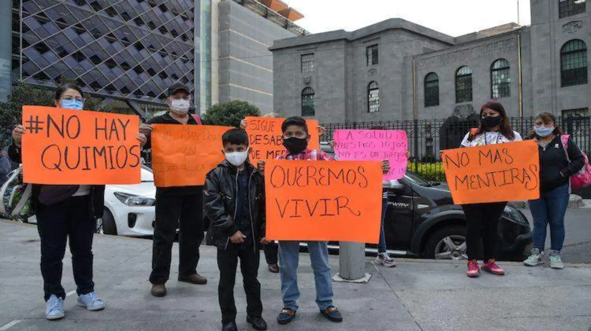 Padres niños con cáncer